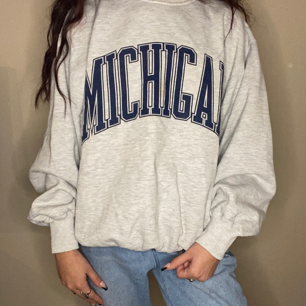 Michigan crew neck